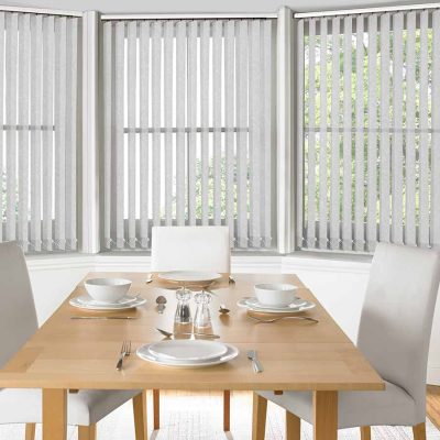 Bermuda White Vertical Blinds