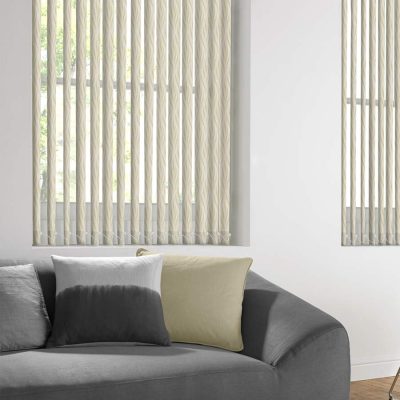 Breno Cream Vertical Blinds