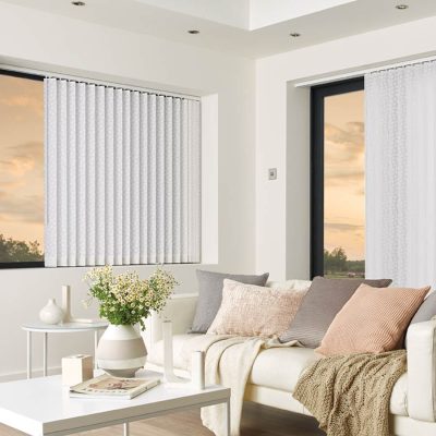 Shanghai Snow Vertical Blinds