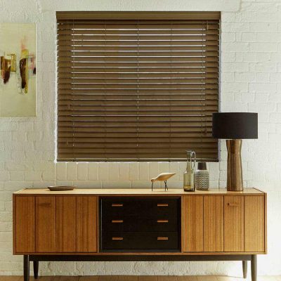 Walnut Faux Wood Blind