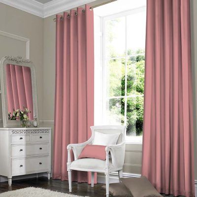 SILKY PINK curtain